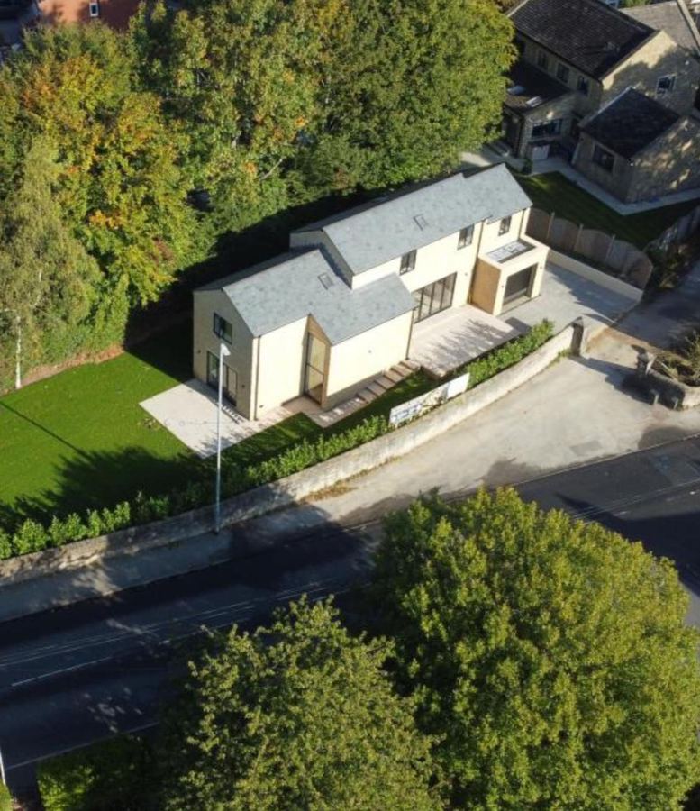 Aerial · Modern Build — Leeds project by Alwoodley Building