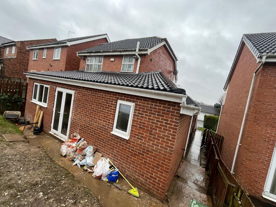 Brick Rear Extension — Leeds project by Alwoodley Building