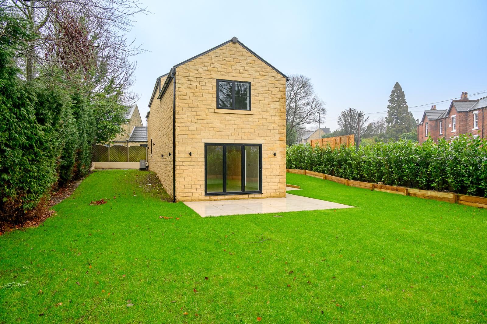 Recent grand new build by Alwoodley Building Leeds