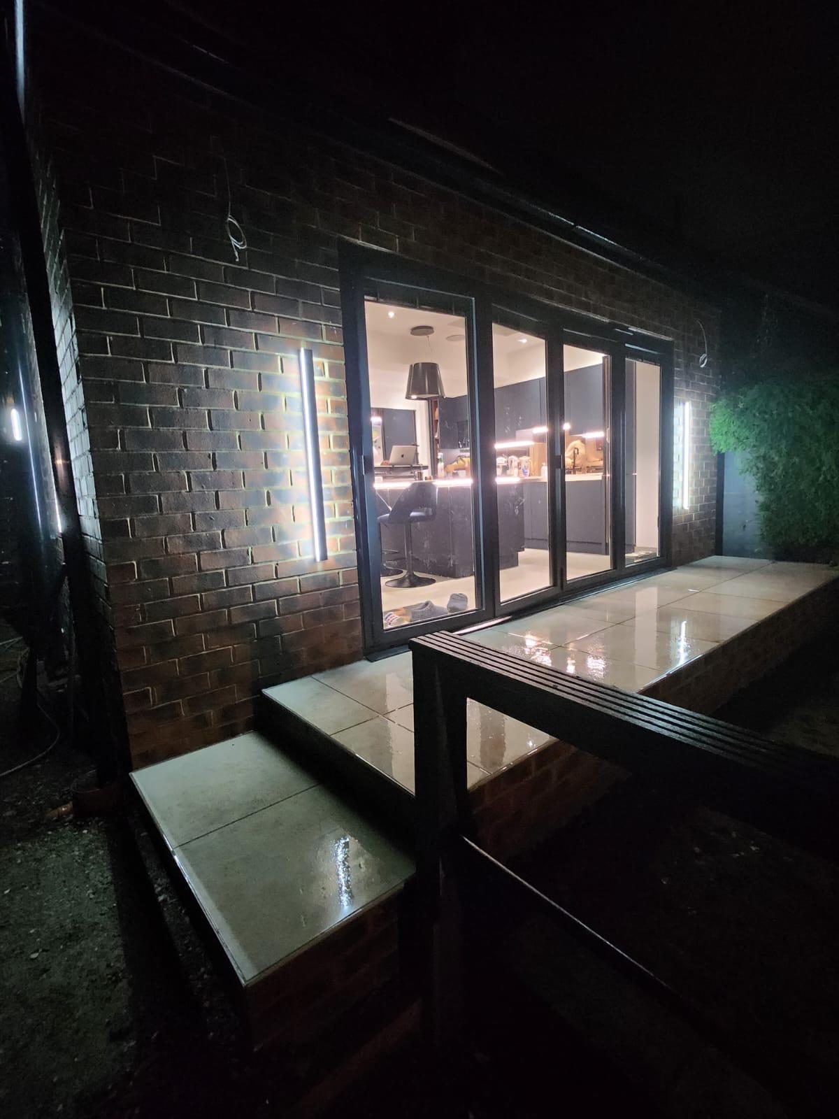 Premium open-plan kitchen extension in Leeds by Alwoodley Building